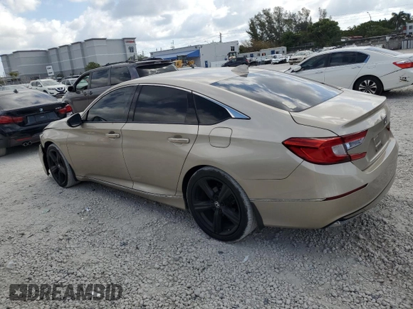 2018 Honda Accord EX-L с VIN 1HGCV3F51JA013212, выставлен на аукционе Copart как лот 53780145 с пробегом 156 907 миль миль и Списание • Salvage title. История ставок и продаж доступна на DreamBid. Изображение 2.