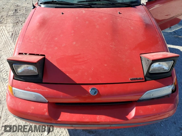 1991 Mercury Capri z VIN 6MPCT0369M8627509, wystawiony jako Copart lot #86108114 z przebiegiem 112 629 mil mil oraz Szkoda całkowita • Salvage title. Historia ofert i sprzedaży dostępna na DreamBid. Obrazek 12.