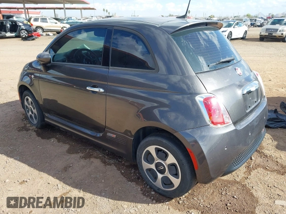 2016 FIAT 500e with VIN 3C3CFFGE8GT155154, listed as a IAAI auction lot 42023799 with 36,551 mi miles and . Bid and sale history available at DreamBid. Image 3.