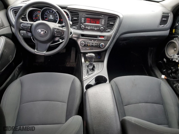 2015 Kia Optima LX with VIN KNAGM4A71F5542335, listed as a Copart auction lot 47563145 with 113,188 mi miles and Salvage Title. Bid and sale history available at carsss.com. Image 8.