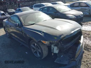 2015 Ford Mustang V6 with VIN 1FA6P8AM3F5361567, listed as a IAAI auction lot 41848483 with 89,257 mi miles and . Bid and sale history available at carsss.com. Image 1.
