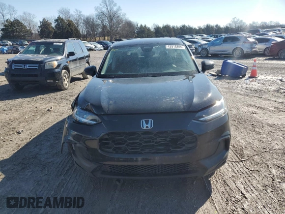 2024 Honda HR-V LX with VIN 3CZRZ1H30RM717858, listed as a Copart auction lot 42918895 with 54,768 mi miles and Salvage Title. Bid and sale history available at carsss.com. Image 5.