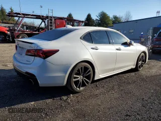 2020 Acura TLX w/A-Spec Pkg with VIN 19UUB3F67LA002109, listed as a Copart auction lot 82860964 with 0 mi miles and Salvage Title. Bid and sale history available at carsss.com. Image 3.
