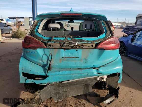 2020 Chevrolet Bolt EV LT with VIN 1G1FY6S09L4117892, listed as a Copart auction lot 82146984 with 111,341 mi miles and Salvage title. Bid and sale history available at DreamBid. Image 6.