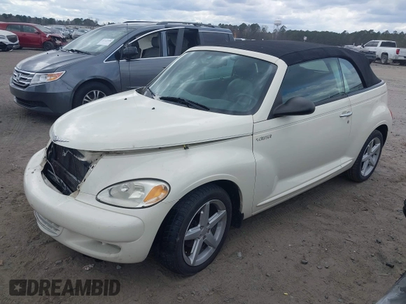 2005 Chrysler PT Cruiser GT with VIN 3C3AY75SX5T265880, listed as a IAAI auction lot 41722904 with 83,565 mi miles. Bid and sale history available at carsss.com. Image 17.