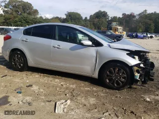 2016 Kia Forte LX with VIN KNAFK4A62G5500654, listed as a Copart auction lot 75189564 with 88,521 mi miles and Salvage Title. Bid and sale history available at carsss.com. Image 4.