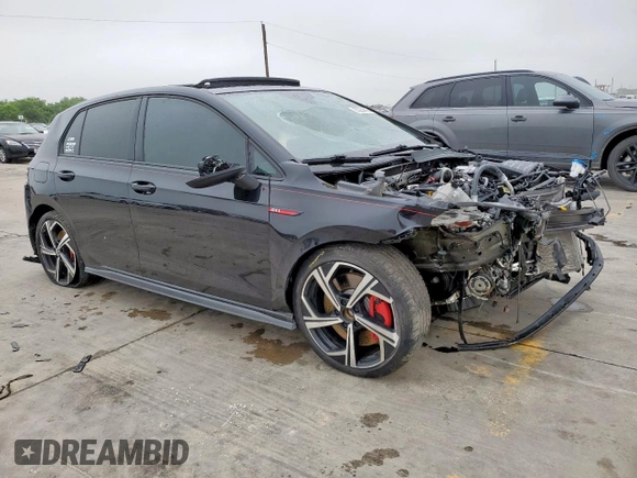 2024 Volkswagen GTI SE с VIN WVWRA7CD3RW149508, выставлен на аукционе Copart как лот 55264495 с пробегом 36 075 миль миль и Списание • Salvage title. История ставок и продаж доступна на DreamBid. Изображение 4.