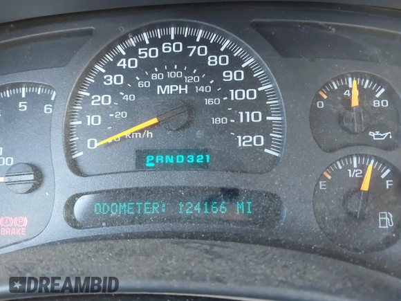 2004 Chevrolet Avalanche Z71 with VIN 3GNEK12T54G107437, listed as a IAAI auction lot 42037726 with 124,166 mi miles. Bid and sale history available at carsss.com. Image 7.