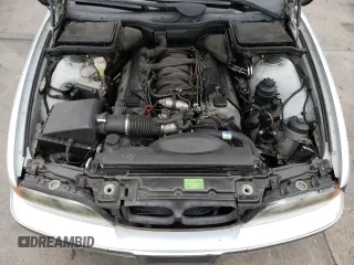 1997 BMW 5 Series 540iA with VIN WBADE6327VBW53064, listed as a Copart auction lot 77033604 with 0 mi miles and Salvage Title. Bid and sale history available at carsss.com. Image 12.