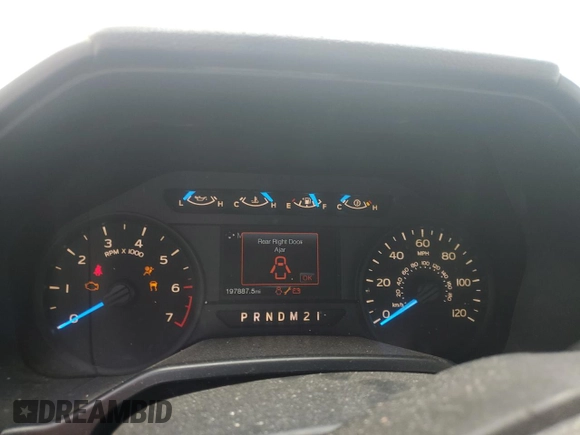 2017 Ford F-150 XL z VIN 1FTEX1CP9HFA41977, wystawiony jako Copart lot #62740105 z przebiegiem 197 887 mil mil oraz Czysty tytuł • Clean title. Historia ofert i sprzedaży dostępna na DreamBid. Obrazek 9.
