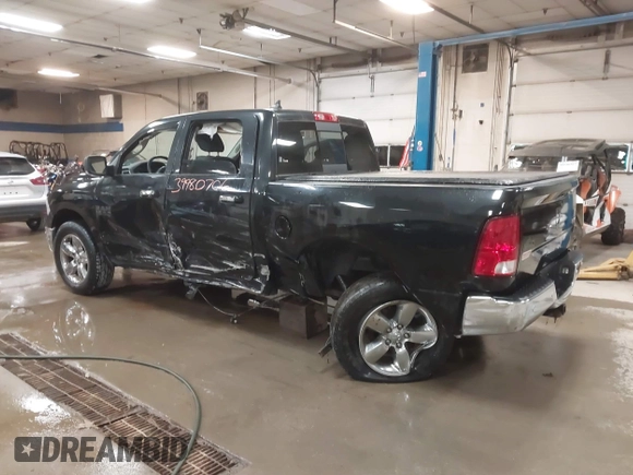 2018 Ram 1500 Big Horn with VIN 1C6RR7LG0JS352281, listed as a IAAI auction lot 39980706 with 56,822 mi miles. Bid and sale history available at carsss.com. Image 3.