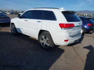 2014 Jeep Grand Cherokee Overland with VIN 1C4RJFCG8EC162271, listed as a IAAI auction lot 41827017 with 183,447 mi miles. Bid and sale history available at carsss.com. Image 3.