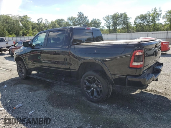 2020 Ram 1500 Limited with VIN 1C6SRFHT5LN291691, listed as a Copart auction lot 61497125 with 48,221 mi miles and Salvage title. Bid and sale history available at DreamBid. Image 2.