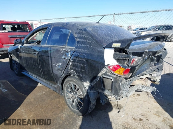 2017 Mitsubishi Lancer ES with VIN JA32U2FU3HU004629, listed as a IAAI auction lot 41293995 with 81,208 mi miles. Bid and sale history available at carsss.com. Image 3.