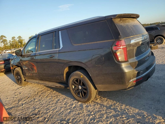 2021 Chevrolet Suburban LT with VIN 1GNSCCKD6MR175685, listed as a Copart auction lot 69623814 with 95,559 mi miles and Salvage Title. Bid and sale history available at carsss.com. Image 2.