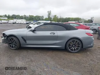 2023 BMW 8 Series 840i with VIN WBADZ2C03PCM89675, listed as a IAAI auction lot 42301276 with 6,289 mi miles and . Bid and sale history available at DreamBid. Image 15.
