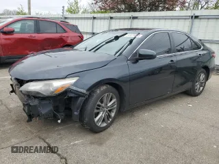 2017 Toyota Camry XLE with VIN 4T1BF1FK1HU442551, listed as a Copart auction lot 52876685 with 0 mi miles and Salvage Title. Bid and sale history available at carsss.com. Image 1.