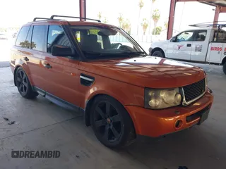 2006 Land Rover Range Rover Sport SC with VIN SALSH23486A924659, listed as a IAAI auction lot 42737458 with 160,165 mi miles and . Bid and sale history available at DreamBid. Image 1.