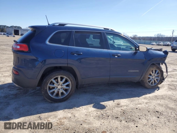 2018 Jeep Cherokee Limited with VIN 1C4PJMDX3JD530970, listed as a Copart auction lot 45639065 with 141,241 mi miles and Salvage Title. Bid and sale history available at carsss.com. Image 3.