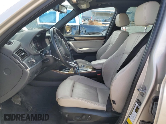 2013 BMW X3 xDrive28i with VIN 5UXWX9C51D0A16801, listed as a Copart auction lot 49008455 with 104,542 mi miles and Salvage Title. Bid and sale history available at carsss.com. Image 7.