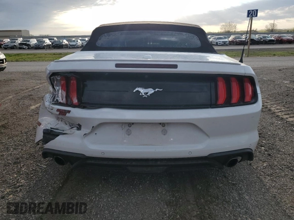 2018 Ford Mustang EcoBoost Premium with VIN 1FATP8UH6J5111010, listed as a Copart auction lot 51769035 with 78,657 mi miles and Salvage Title. Bid and sale history available at carsss.com. Image 6.