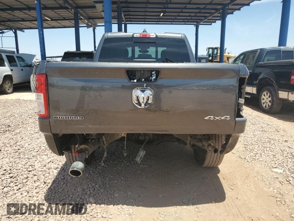 2022 Ram 1500 Big Horn z VIN 1C6SRFBT0NN265978, wystawiony jako Copart lot #58563515 z przebiegiem 85 486 mil mil oraz Szkoda całkowita • Salvage title. Historia ofert i sprzedaży dostępna na DreamBid. Obrazek 6.