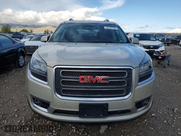 2014 GMC Acadia SLT z VIN 1GKKVRKD9EJ300043, wystawiony jako Copart lot #54187125 z przebiegiem 106 566 mil mil oraz Szkoda całkowita • Salvage title. Historia ofert i sprzedaży dostępna na DreamBid. Obrazek 5.