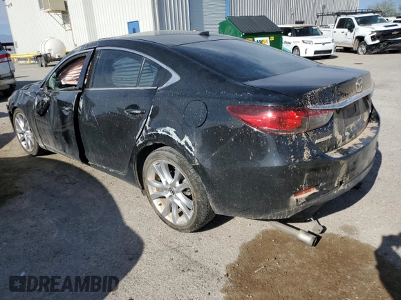 2015 Mazda 6 i Touring with VIN JM1GJ1V51F1224211, listed as a Copart auction lot 52652545 with 176,399 mi miles and Salvage Title. Bid and sale history available at carsss.com. Image 2.