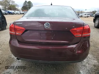 2014 Volkswagen Passat S with VIN 1VWAP7A30EC001976, listed as a Copart auction lot 49905115 with 156,022 mi miles and Salvage title. Bid and sale history available at DreamBid. Image 6.