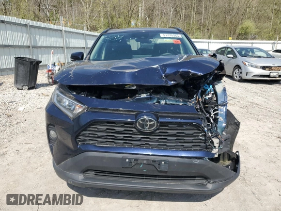 2019 Toyota RAV4 XLE with VIN 2T3P1RFV5KW059014, listed as a Copart auction lot 51770985 with 110,347 mi miles and Salvage Title. Bid and sale history available at carsss.com. Image 5.
