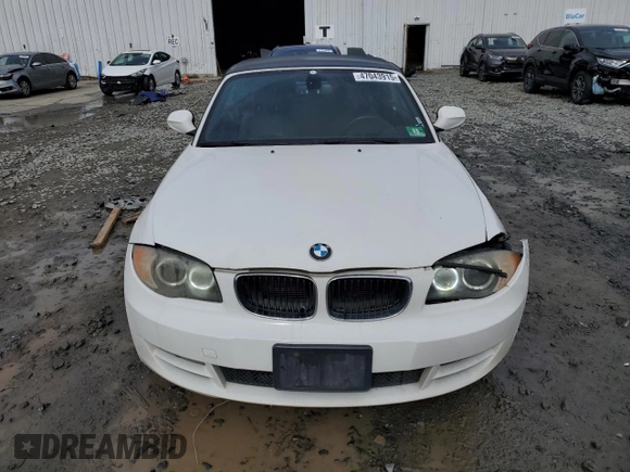 2011 BMW 1 Series 128i with VIN WBAUL7C53BVM79431, listed as a Copart auction lot 47043915 with 213,255 mi miles and Salvage title. Bid and sale history available at DreamBid. Image 5.
