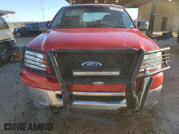 2006 Ford F-150 XLT with VIN 1FTPX14V16FB10499, listed as a Copart auction lot 47308725 with 179,793 mi miles and Salvage Title. Bid and sale history available at carsss.com. Image 5.
