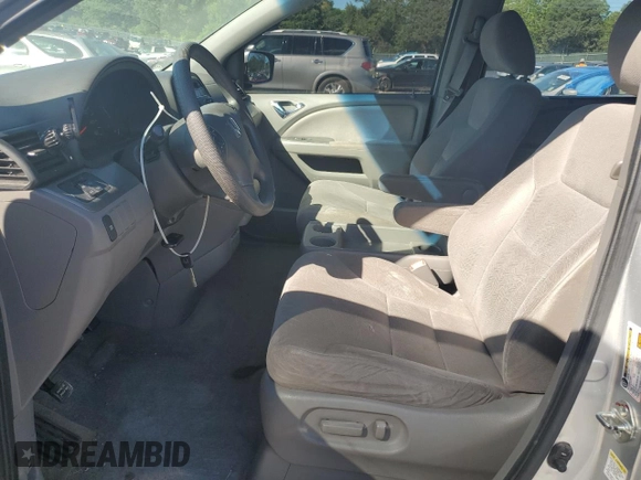 2010 Honda Odyssey EX with VIN 5FNRL3H49AB032942, listed as a Copart auction lot 57878705 with 180,147 mi miles and Clean title. Bid and sale history available at DreamBid. Image 7.