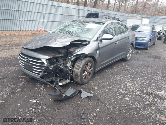 2018 Hyundai Elantra SEL with VIN 5NPD84LF4JH382068, listed as a IAAI auction lot 41153768 with 61,149 mi miles. Bid and sale history available at carsss.com. Image 17.
