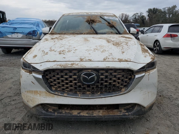 2022 Mazda CX-5 2.5 S Preferred Package with VIN JM3KFBCM3N0553628, listed as a Copart auction lot 74912524 with 0 mi miles and Salvage Title. Bid and sale history available at carsss.com. Image 5.