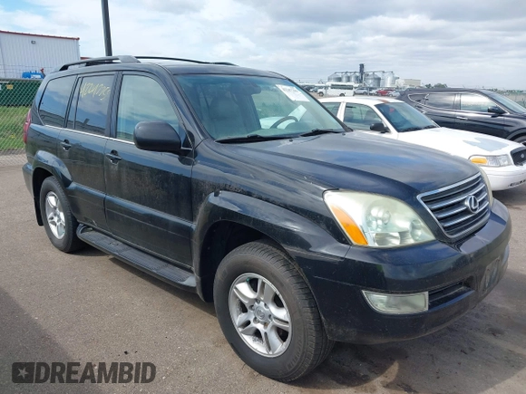 2004 Lexus GX 470 with VIN JTJBT20X640066788, listed as a IAAI auction lot 42247755 with 292,803 mi miles and . Bid and sale history available at DreamBid. Image 1.
