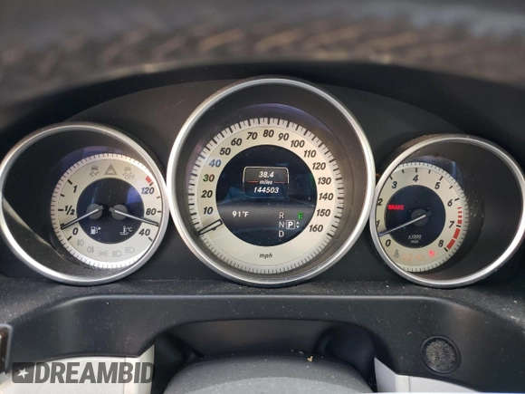 2014 Mercedes-Benz E 550 Sport with VIN WDDHF9BB3EB005375, listed as a Copart auction lot 53358995 with 144,503 mi miles and Salvage Title. Bid and sale history available at DreamBid. Image 9.