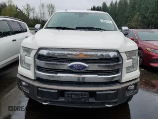 2015 Ford F-150 XLT with VIN 1FTEW1EG1FFC61935, listed as a Copart auction lot 52532645 with 127,798 mi miles and Salvage Title. Bid and sale history available at carsss.com. Image 5.