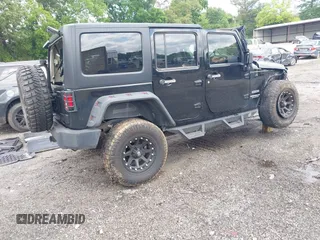 2012 Jeep Wrangler Unlimited Sport with VIN 1C4BJWDG8CL120308, listed as a IAAI auction lot 42365817 with 190,619 mi miles and . Bid and sale history available at DreamBid. Image 4.