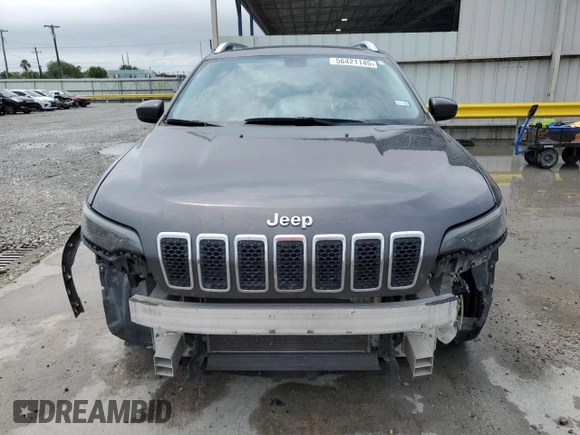 2019 Jeep Cherokee Latitude Plus с VIN 1C4PJLLB9KD186823, выставлен на аукционе Copart как лот 56421145 с пробегом 175 542 миль миль и Списание • Salvage title. История ставок и продаж доступна на DreamBid. Изображение 5.