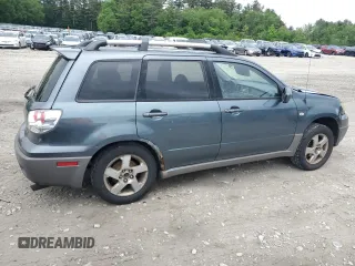 2003 Mitsubishi Outlander XLS with VIN JA4LZ41G53U061664, listed as a Copart auction lot 57995554 with 72,069 mi miles and Clean Title. Bid and sale history available at carsss.com. Image 3.