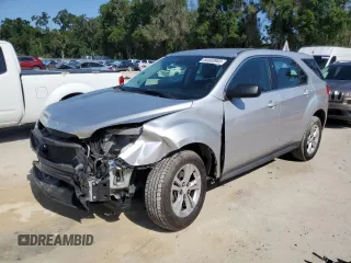 2017 Chevrolet Equinox LS with VIN 2GNALBEK0H1553742, listed as a Copart auction lot 54443965 with 133,884 mi miles and Salvage Title. Bid and sale history available at carsss.com. Image 1.