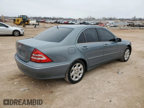 2006 Mercedes-Benz C 280 Luxury with VIN WDBRF54H96A839892, listed as a Copart auction lot 47498505 with 130,104 mi miles and Salvage Title. Bid and sale history available at DreamBid. Image 3.