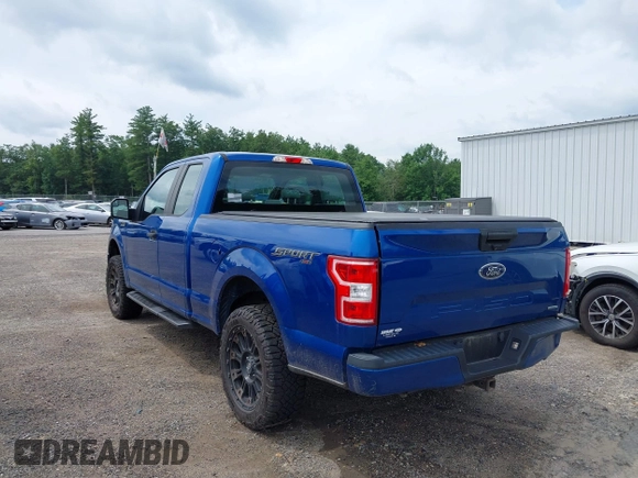 2018 Ford F-150 XL with VIN 1FTEX1EP5JFB17813, listed as a IAAI auction lot 42611333 with 112,166 mi miles and . Bid and sale history available at DreamBid. Image 3.
