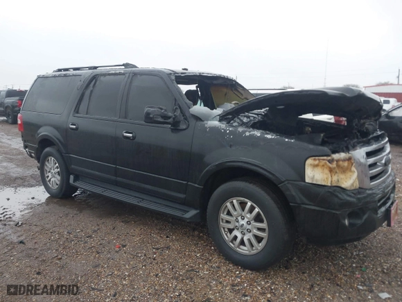 2014 Ford Expedition EL XLT with VIN 1FMJK1H52EEF62363, listed as a IAAI auction lot 41334654 with 1 mi miles. Bid and sale history available at carsss.com. Image 1.