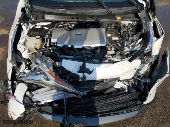 2017 Toyota Prius Two with VIN JTDKARFU7H3049016, listed as a Copart auction lot 46653295 with 61,106 mi miles and Salvage Title. Bid and sale history available at carsss.com. Image 11.