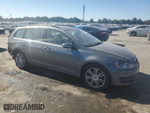 2016 Volkswagen Golf SportWagen TSI S with VIN 3VWC17AU0GM523656, listed as a Copart auction lot 76069414 with 163,440 mi miles and Salvage Title. Bid and sale history available at carsss.com. Image 4.