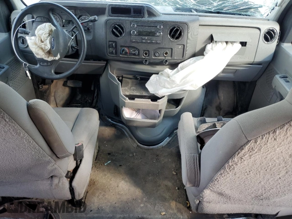 2013 Ford Econoline Passenger XL with VIN 1FBSS3BL0DDA87395, listed as a Copart auction lot 77991824 with Not Provided miles and Salvage Title. Bid and sale history available at DreamBid. Image 8.