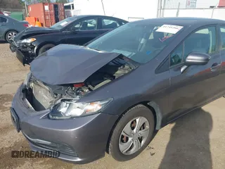 2015 Honda Civic Sedan LX with VIN 19XFB2F5XFE087411, listed as a IAAI auction lot 41741266 with 83,259 mi miles. Bid and sale history available at carsss.com. Image 18.