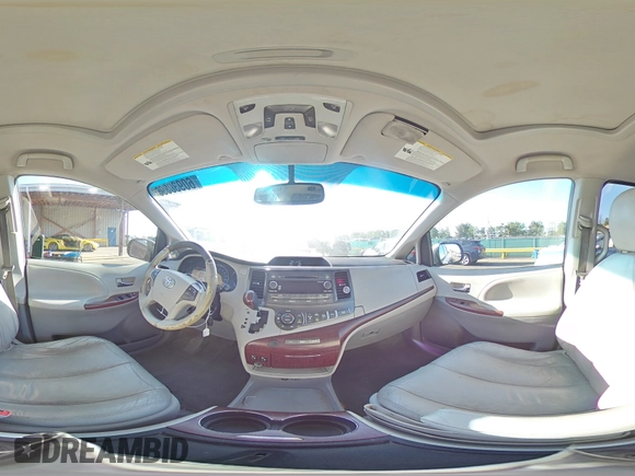 2011 Toyota Sienna XLE with VIN 5TDDK3DC5BS029513, listed as a Copart auction lot 60930395 with 234,226 mi miles and Salvage title. Bid and sale history available at DreamBid. Image 16.